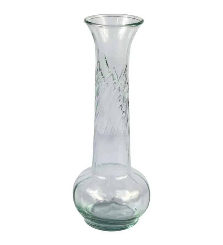 Florero Fancy Chico – Vidrio Transparente, Tamaño Compacto