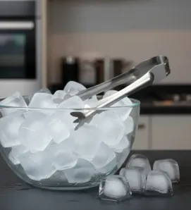 Pinzas para Hielo de Acero Inoxidable 046-001-028 - Marca TRAVESSA