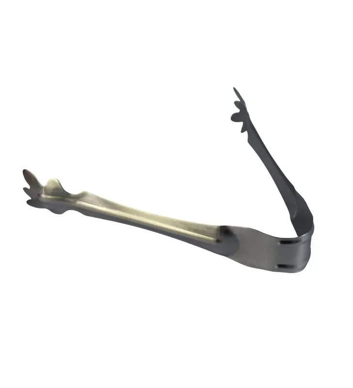 Pinzas para Hielo de Acero Inoxidable 046-001-028 - Marca TRAVESSA