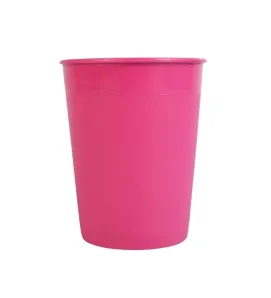 Vaso Kido Combinado Plástico – Colores Morado, Rosa, Naranja