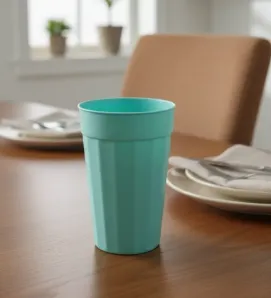 Vaso BIG Arcoíris Combinado Plástico – Set de Colores Pastel Marca BORIS
