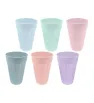 Vaso BIG Arcoíris Combinado Plástico – Set de Colores Pastel Marca BORIS