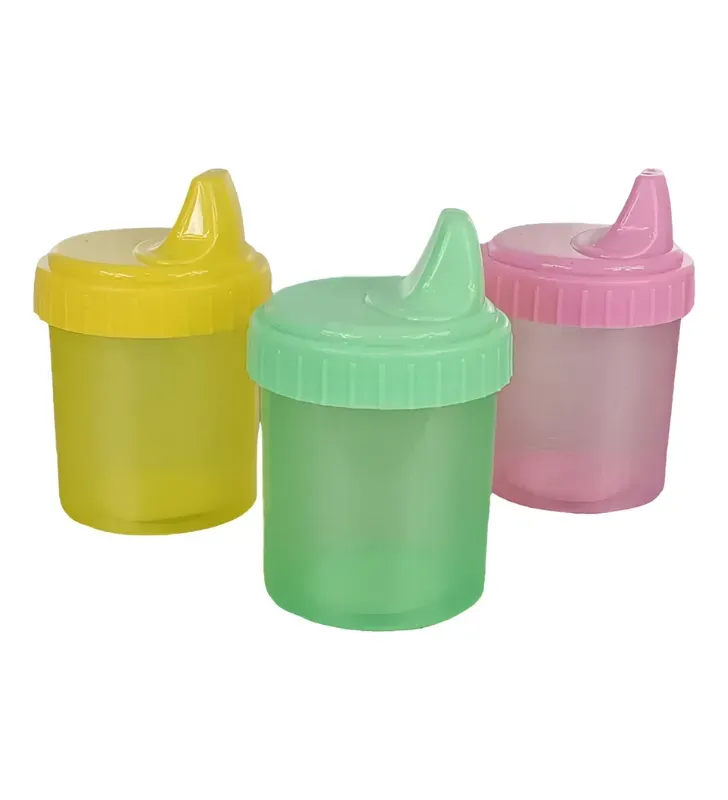 Vaso Antiderrame con Chupete Boris colores - 255ml de plástico