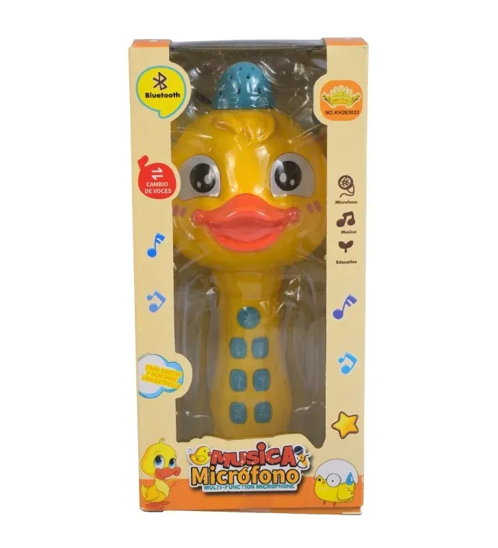 Micrófono de Juguete HUNFA KH263023 / HD-820 – Karaoke Infantil