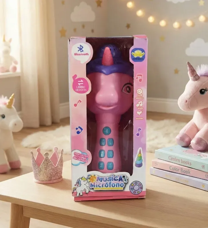 Micrófono Unicornio Bluetooth HUNFA HD-822 – Cambio de Voces