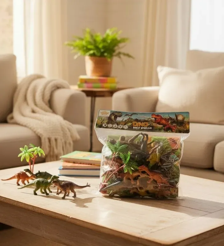 Juego de Dinosaurios "Dino Wild World" HUNFA KQ252121 – Figuras de Colección