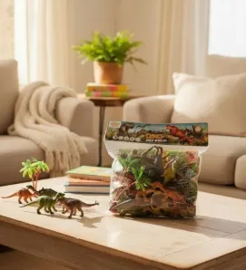 Juego de Dinosaurios "Dino Wild World" HUNFA KQ252121 – Figuras de Colección