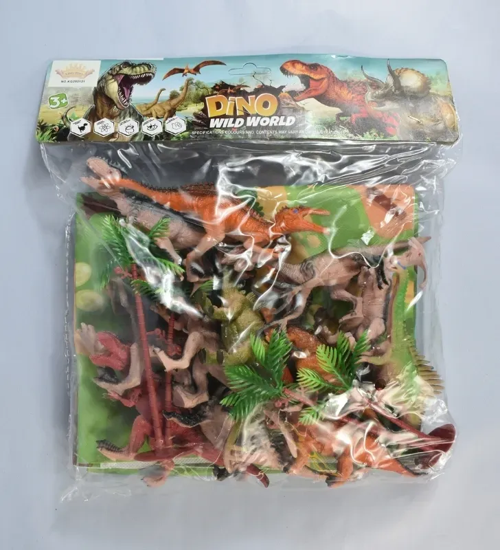 Juego de Dinosaurios "Dino Wild World" HUNFA KQ252121 – Figuras de Colección