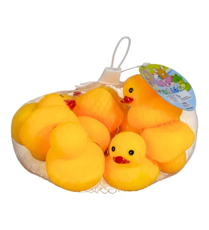 12 Patos de Hule "My BABY" 8780Y – Set Grande Juguetes Flotantes