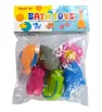 6 Juguetes de Baño Surtidos 8781Y – Figuras Flotantes y Blandas