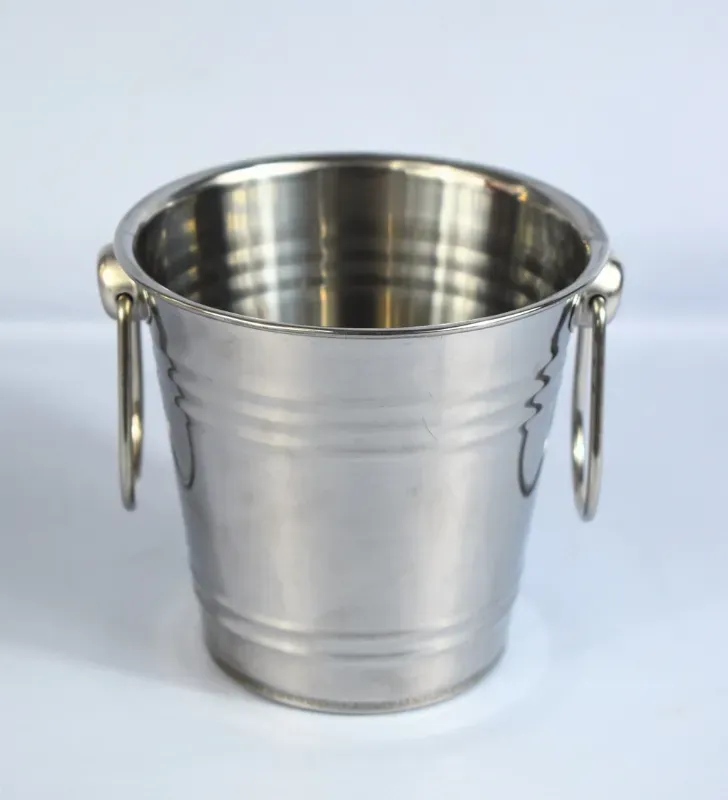 Cubo de Hielo Acero Inoxidable AS-7950-12 PLASTIHOME – Elegante y Resistente