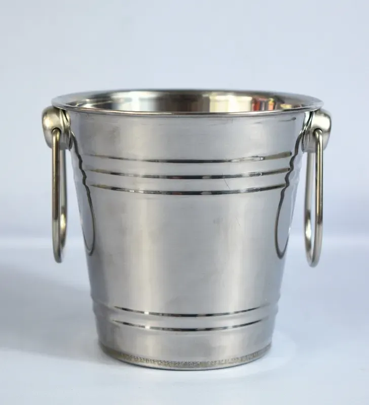 Cubo de Hielo Acero Inoxidable AS-7950-12 PLASTIHOME – Elegante y Resistente