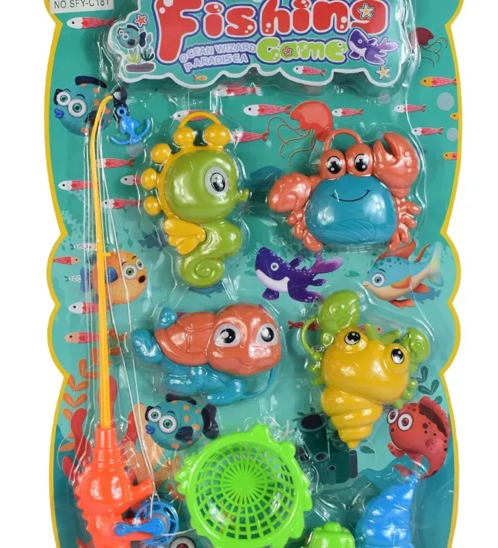 Juego de Pesca Infantil PLASTIHOME SFY-C181 – Set de Baño 3+ Años