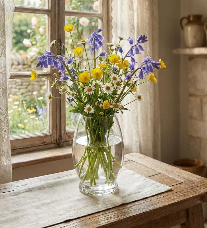 Florero Crisa 2815 (Modelo 271807) – Vidrio 7″ Elegante y Compacto