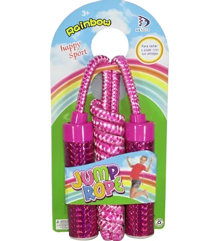 Cuerda de Saltar Infantil 24634 – Mangos colores metalizados