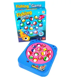Juego de Pesca Musical ZAZ 25154 – 15 Peces Giratorios