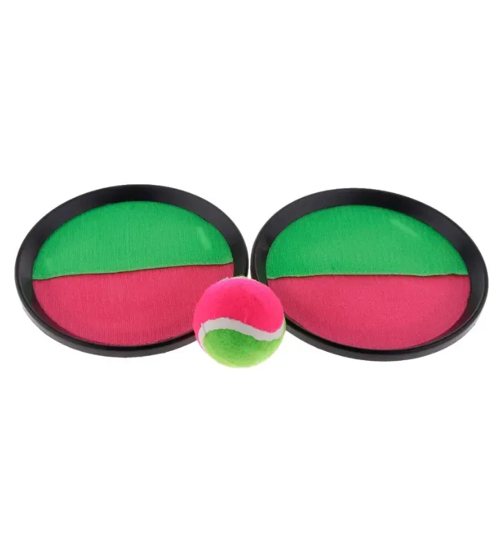 Juego de Paletas Adhesivas ZAZ 25257 – Catch Ball Neón