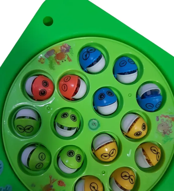 Juego de Pesca Magnético Musical Zaz 25195 – Juguete Rotatorio Niños