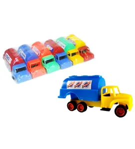 Paquete de 6 Camiones Pipa Dina Juguetes Nacionales - Set Multicolor