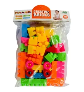 Bloques de Construcción Creative Bricks 24732 - Bolsa de 40 Piezas