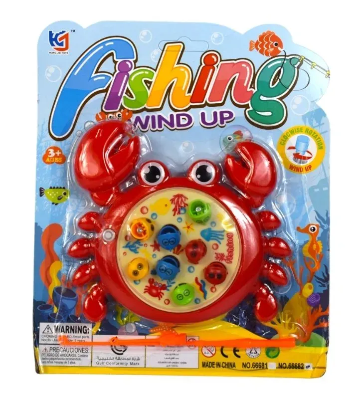 Juego de Pesca Magnético Zaz 25194 – Juguete Cangrejo Wind Up