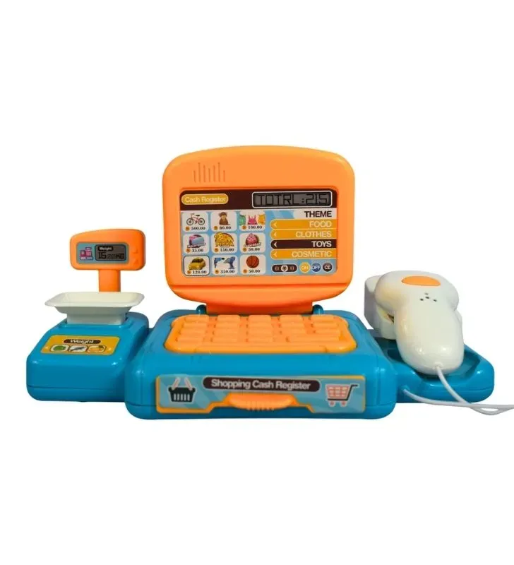 Caja Registradora de Juguete ZAZ 25172 – Con Escáner y Báscula