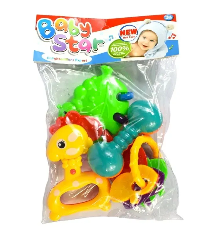Set de Sonajas Infantiles ZAZ 25144 – Juguetes Seguros 3m+
