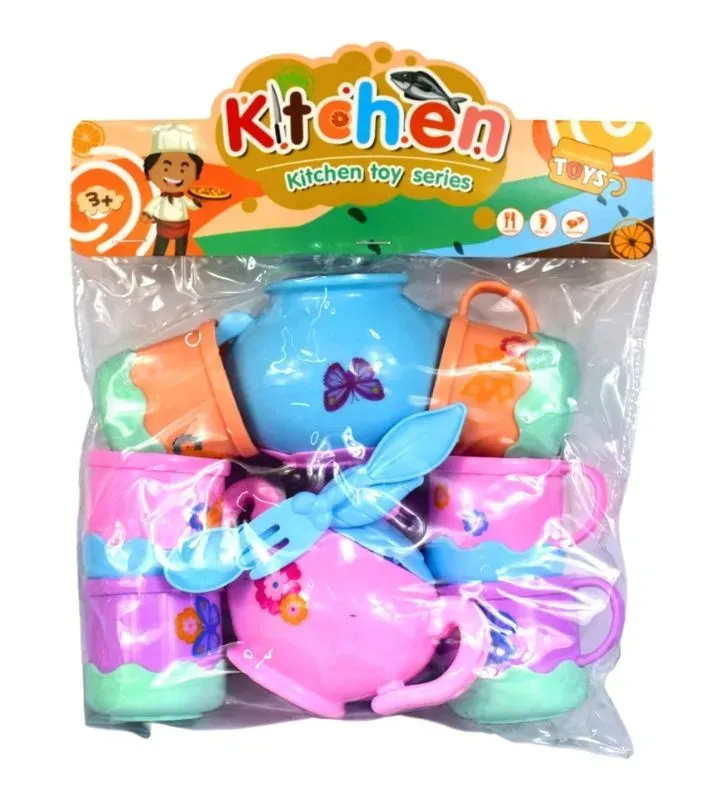 Set de Té Infantil ZAZ 25329 – Vajilla de Juguete Kitchen Series