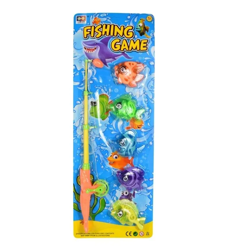 Juego de Pesca Magnético ZAZ 24672 – Caña y Peces