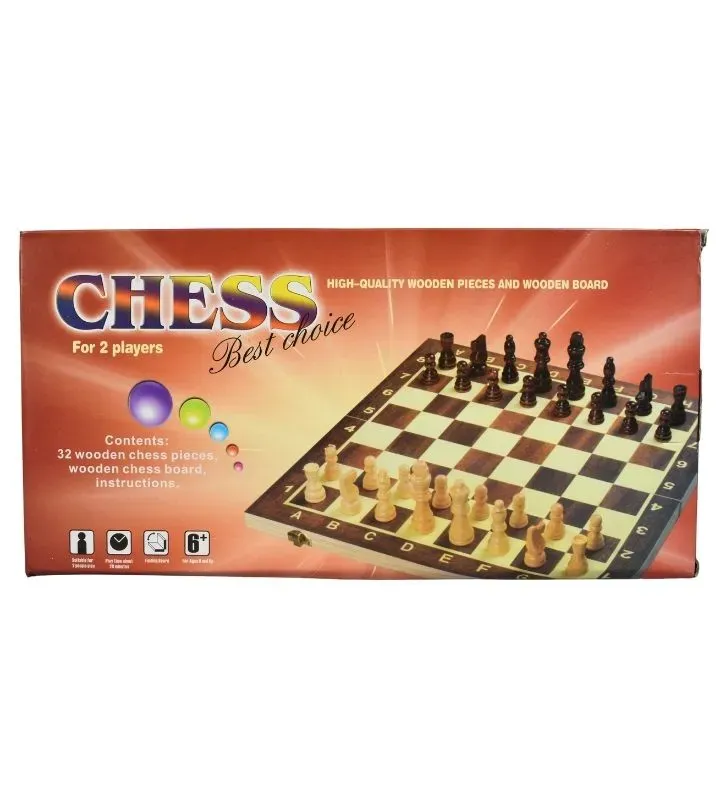 Juego de Ajedrez de Lujo ZAZ - Piezas y Tablero de Madera de Alta Calidad