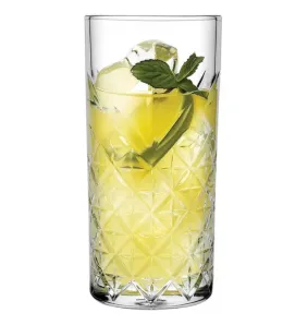 Vaso High Ball Infinity 1026D VITTORI - Cristal con Diseño Facetado