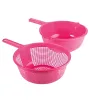 Juego Colador y Tazón de Plástico 19 cm - HOG013