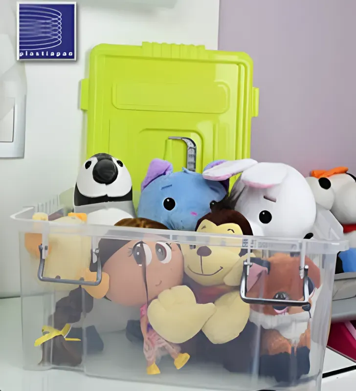 Contenedor Hermético PACIFIC 6 PLASTIAPAN PRA034 - Caja Transparente con Tapa diferentes colores