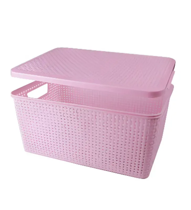 Canasta KHAN 1 de 8 Litros PLASTIAPAN - Contenedor de Plástico para la organización en el hogar