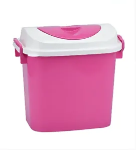 Bote de Basura ECO 1.8 Litros PLASTIAPAN PRA113 - Mini-Cubo de Plástico