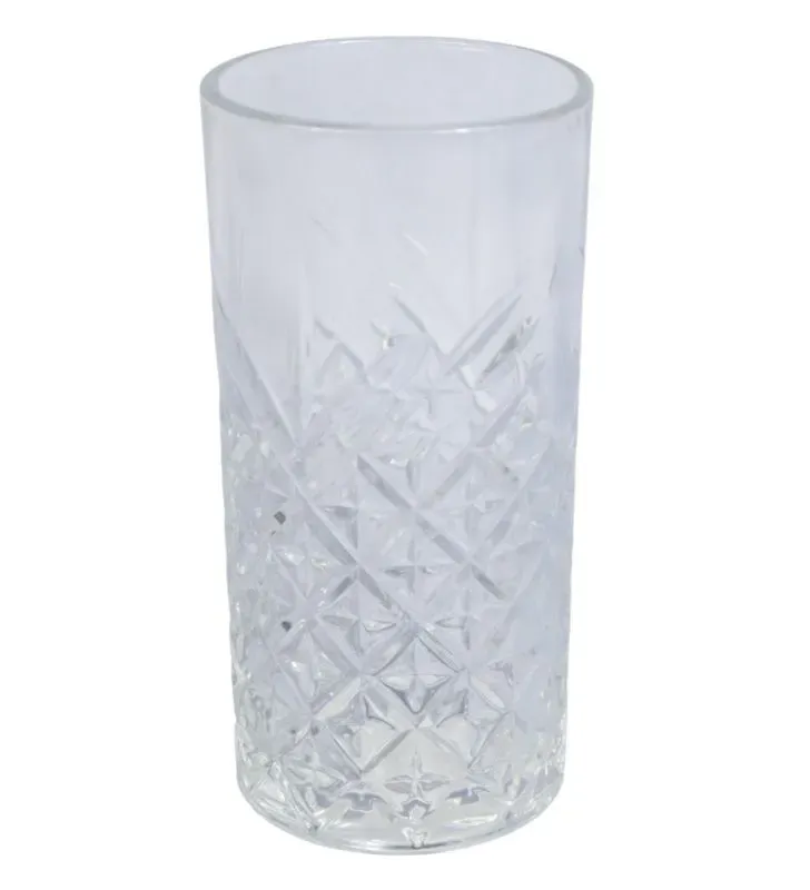 Vaso High Ball Infinity 1026D VITTORI - Cristal con Diseño Facetado