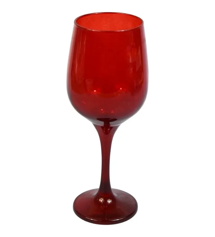Copa Multiusos FAME LAV 1594R - Copa de Vino de Cristal Rojo