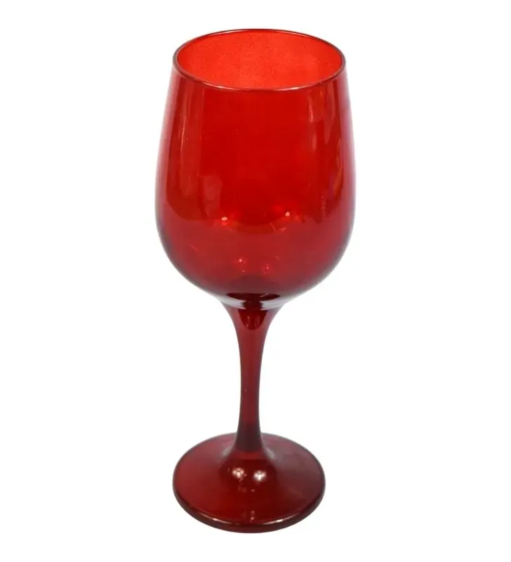 Copa Multiusos FAME LAV 1594R - Copa de Vino de Cristal Rojo