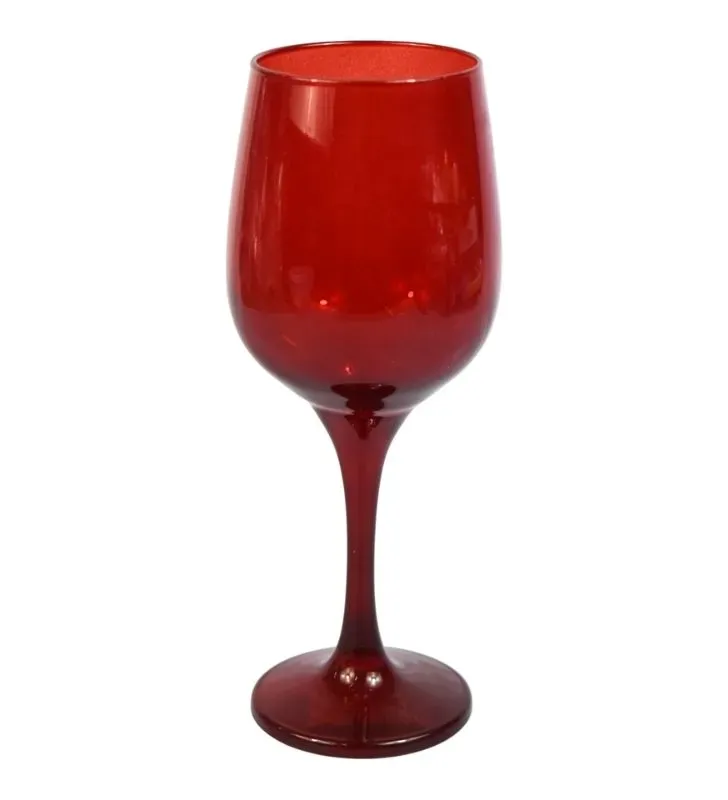 Copa Multiusos FAME LAV 1594R - Copa de Vino de Cristal Rojo