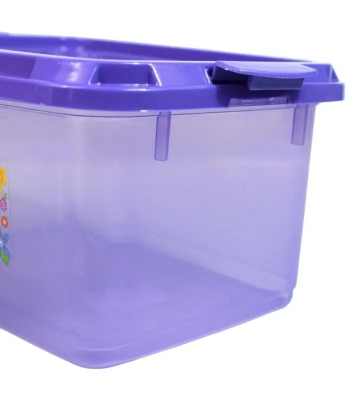 Hermético MILAN Rectangular de Plástico - Tupper con Cierre de Clip