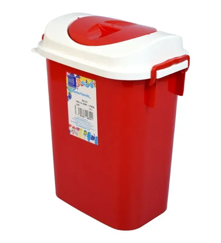 Bote de Basura ECO 2.5 Litros PLASTIAPAN PRA114 - Cubo de Plástico Compacto