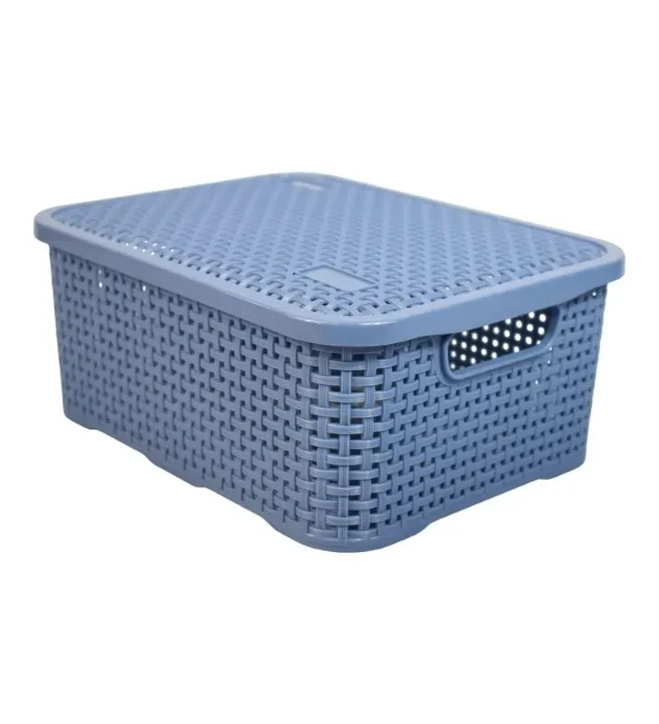 Organizador KHAN 4 Litros PLASTIAPAN PRA090 - Contenedor Plástico Mediano