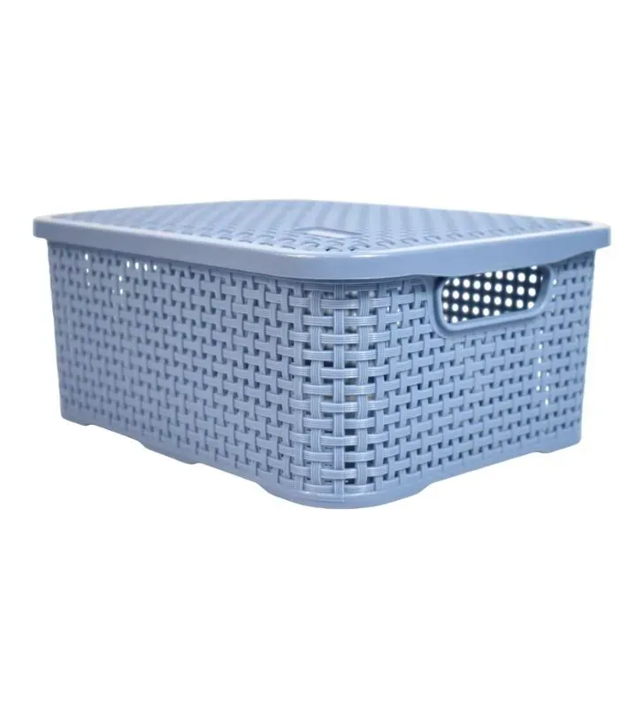 Organizador KHAN 4 Litros PLASTIAPAN PRA090 - Contenedor Plástico Mediano