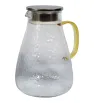 Jarra de Vidrio de 1.8 Litros AV-6107B - Jarra con Asa para Agua y Jugos