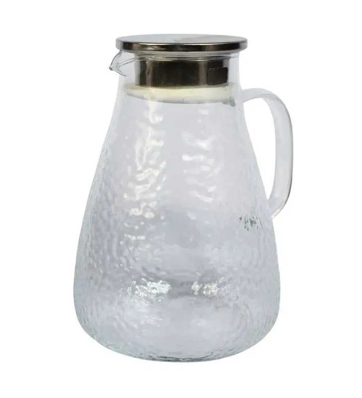 Jarra de Vidrio de 1.8 Litros AV-6107A - Jarra con Asa y Pico