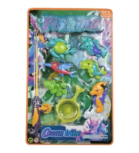 Juego de Pesca Infantil Plastihome CP-8624D – Ocean Tribe Enganche