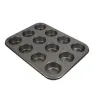 Molde para Muffins Plastihome AZ-5508 – 12 Cavidades Antiadherentes