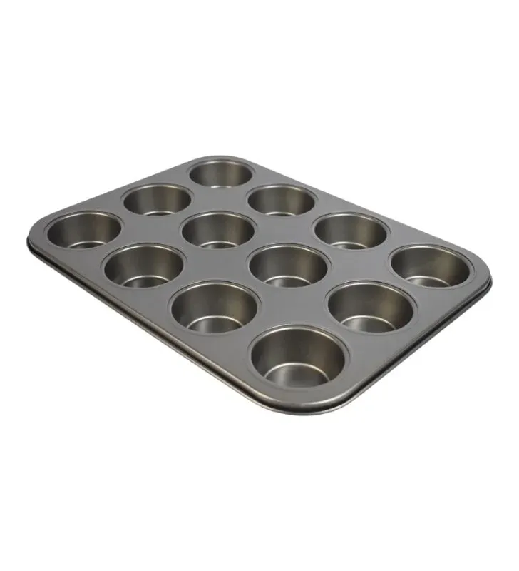 Molde para Muffins Plastihome AZ-5508 – 12 Cavidades Antiadherentes