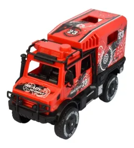 Camión de Juguete Plastihome CM-8423A – Todoterreno Rojo "Ready to Drive"