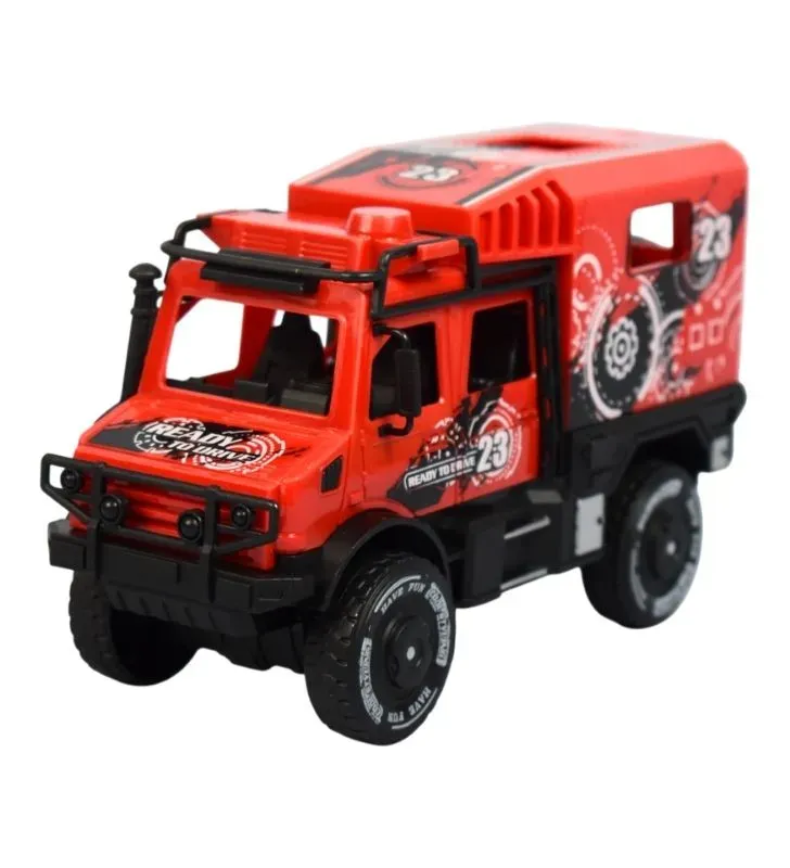 Camión de Juguete Plastihome CM-8423A – Todoterreno Rojo "Ready to Drive"
